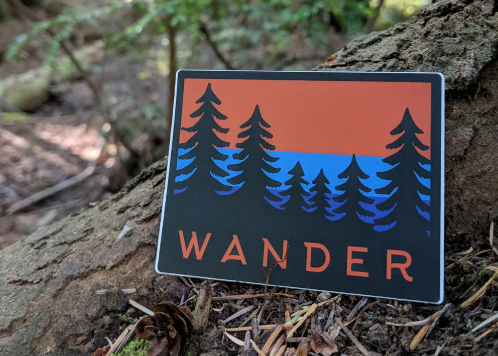 Wander Sticker - Idaho Mountain Touring