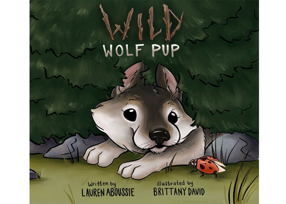 Wild Wolf Pup Book 8x8 - Idaho Mountain Touring