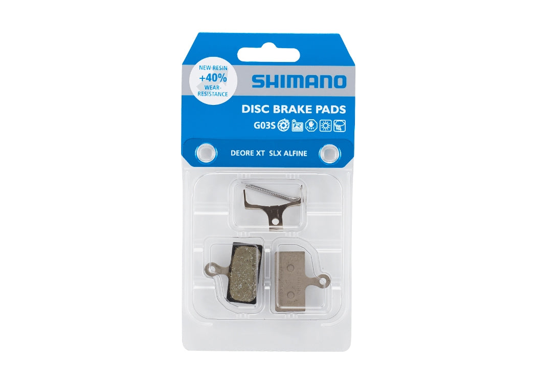 Shimano Disc Brake Pads G03S Metal Pad/Spring M785, M666