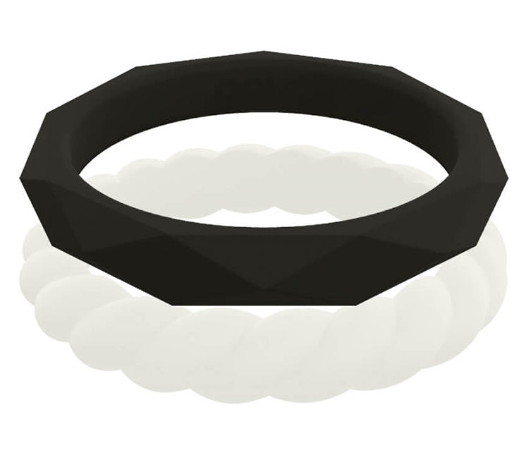 Women's Stackable Collection Silicone Rings - Idaho Mountain Touring