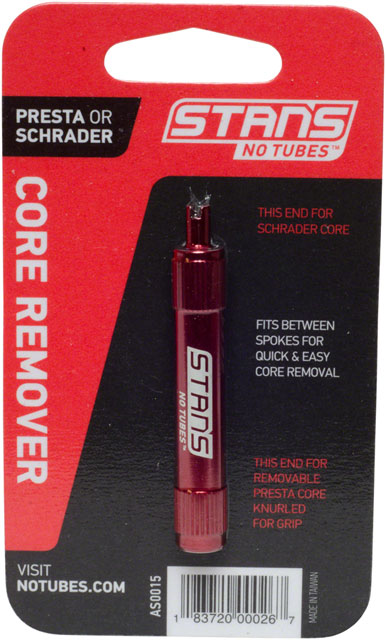 Stan's NoTubes Presta/Schrader Valve Core Removal Tool - Idaho Mountain Touring