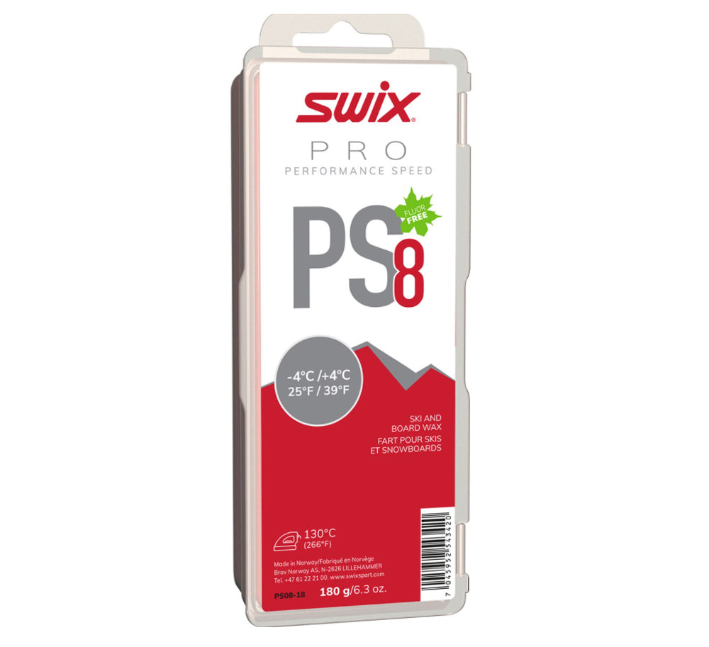 Swix PS8 Red Ski Wax